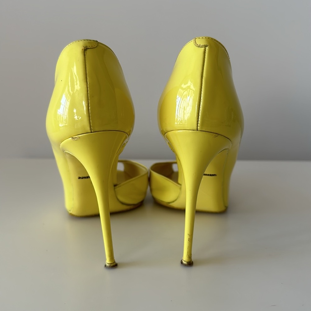 AUTHENTIC Dolce&Gabbana Peeptoe Stiletto Size EU37/US7 - Picture 4 of 14